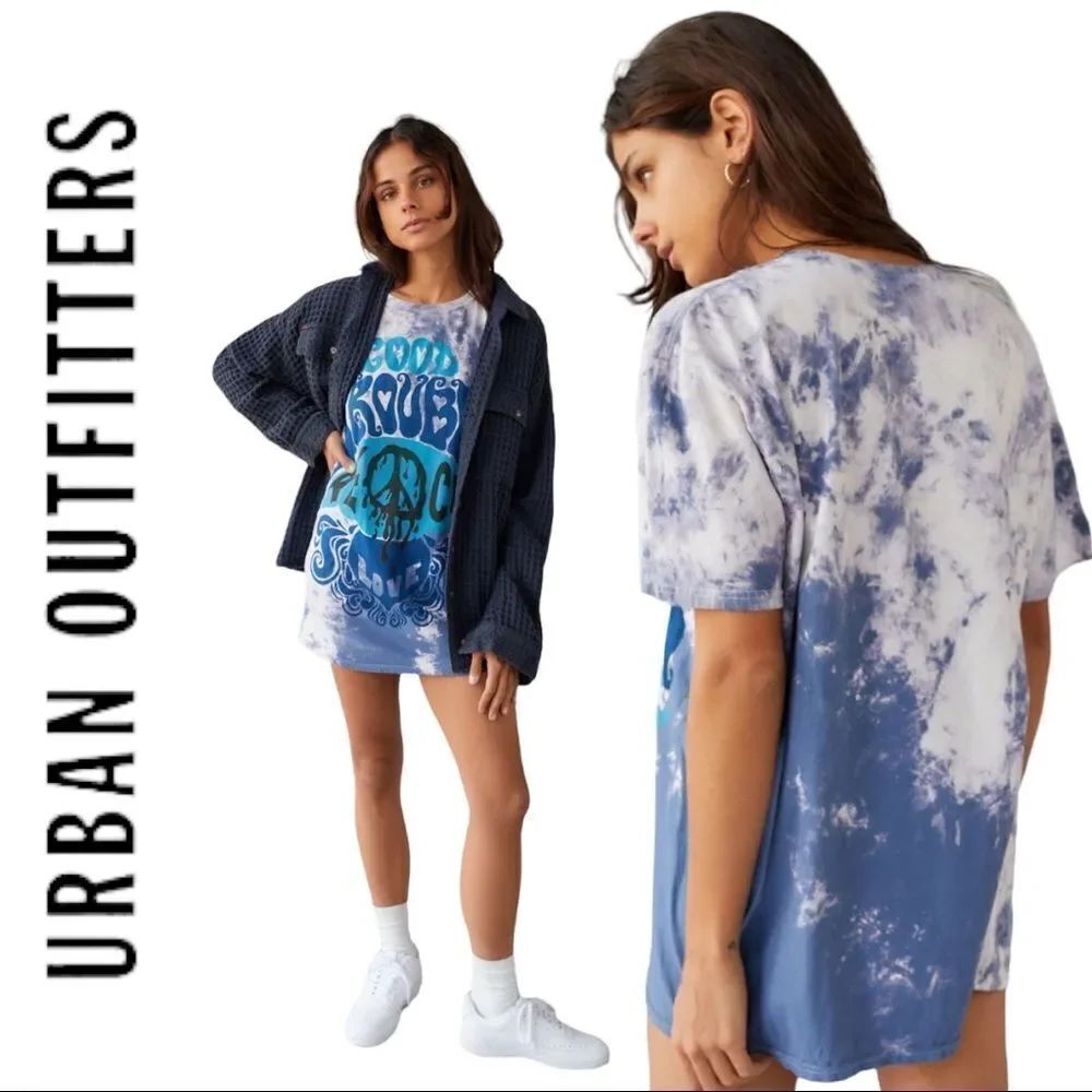 NEW Project Social T Urban Outfitters UO Good Trouble Graphic T-Shirt Dress OS